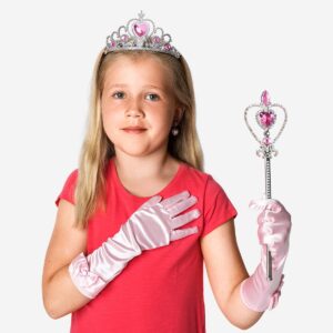 Pink princess accessories for kids - Image 2