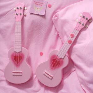 Pink Valentine's ukulele with tips for love song writing - Image 3
