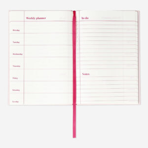 Pink weekly planner - English - Image 3