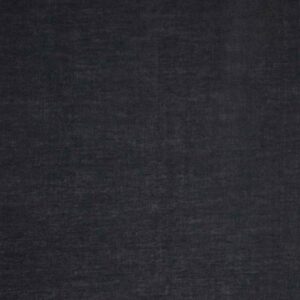Plain Cotton Lawn Fabric - Black - Image 2