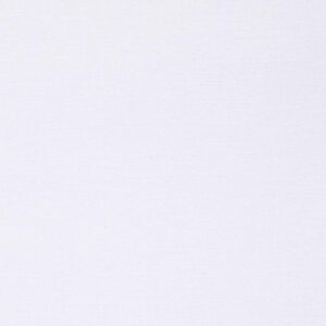 Plain Cotton Poplin Fabric - White - Image 2