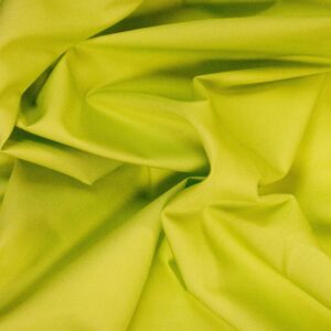 Plain Cotton Poplin Fabric - Chartruese - Image 1