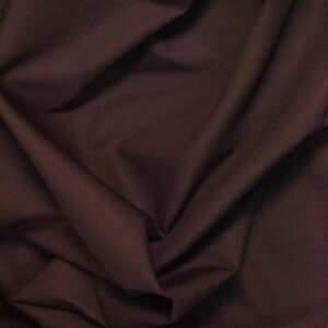 Plain Cotton Poplin Fabric - Brown - Image 1