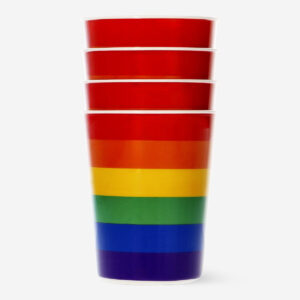 Plastic cups. 4 pcs - Image 1