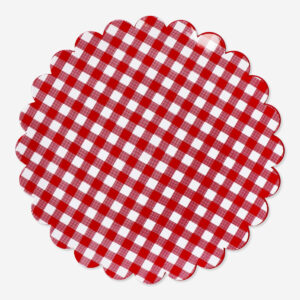 Plastic plates. 4 pcs - Image 1