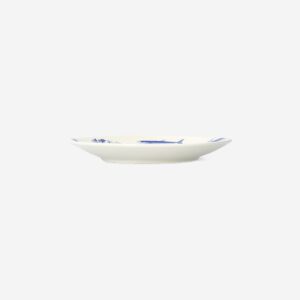 Plate with blue fish print - 15.5 cm - Image 3