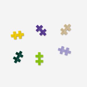 Plus Plus x Flying Tiger Copenhagen building mix - 100 pcs - Image 3