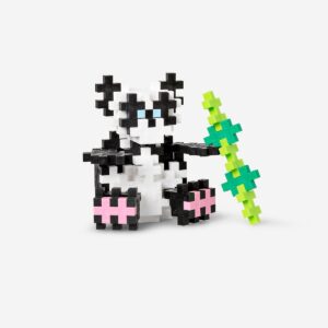 Plus Plus x Flying Tiger Copenhagen panda set - 70 pcs - Image 2