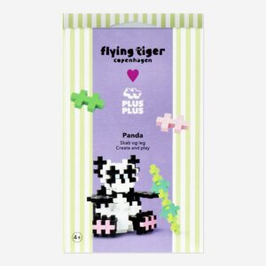 Plus Plus x Flying Tiger Copenhagen panda set - 70 pcs - Image 1