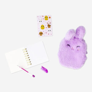 Plush bunny stationery kit - Image 1