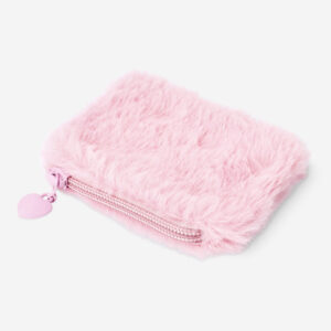 Plush pink wallet - Image 2
