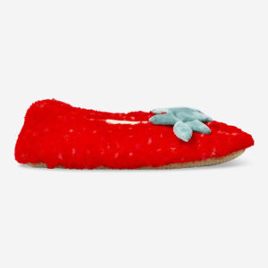 Plush Strawberry Slippers - 39/40 - Image 3