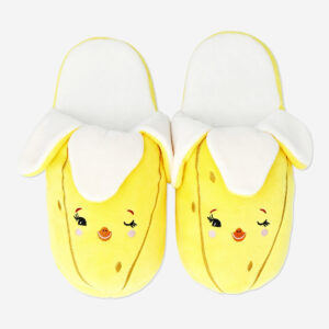 Plush Banana Slippers - 40/41 - Image 1