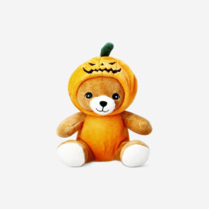 Plush toy - Teddy dressed as pumpkin