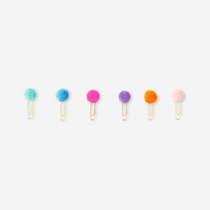 Pom pom paper clips - 6 pcs - Image 3