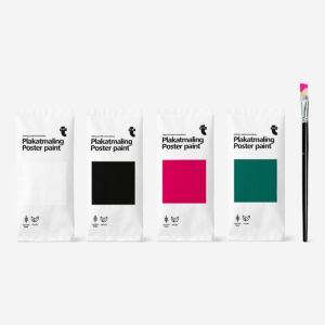 Poster paint. 4 pcs - Image 1