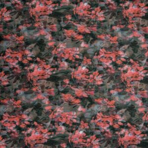 Printed Cotton Lawn Fabric - Autumnal Floral - Image 1