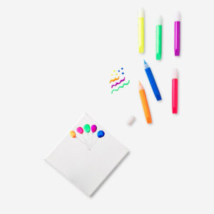 Puffy paint pens for canvases - 6 pcs - Image 3