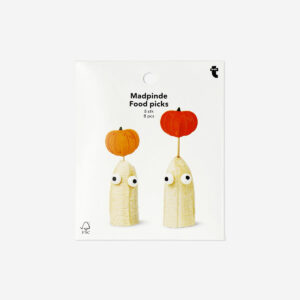 Pumpkin food picks - 8 pcs - Image 3