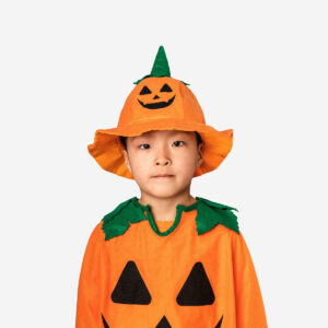 Pumpkin hat for kids - 4 to 8 years - Image 1