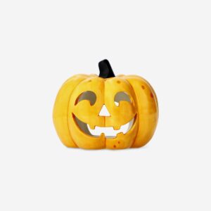 Pumpkin LED candle holder - Image 1