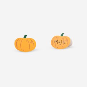 Pumpkin place cards - 6 pcs