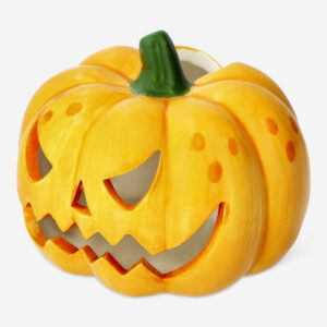 Pumpkin shaped candle holder - Image 2