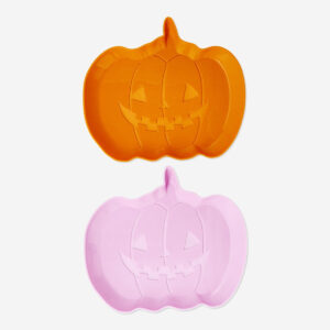 Pumpkin shaped serving plates - Image 1