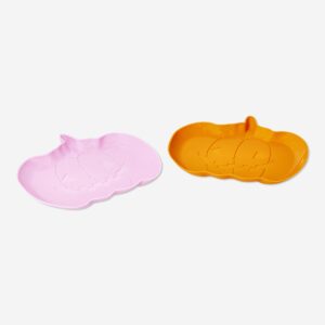 Pumpkin shaped serving plates - Image 2