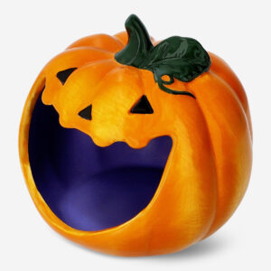 Pumpkin shaped snack bowl - Image 1
