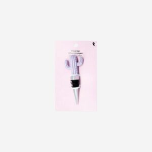 Purple cactus wine stopper - Image 3