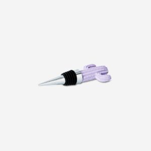 Purple cactus wine stopper - Image 2
