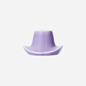 Purple cowboy hat candle holder - Image 2