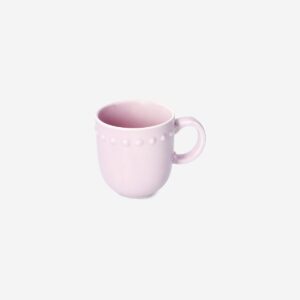 Pink mug with bubble edge - 390 ml - Image 1