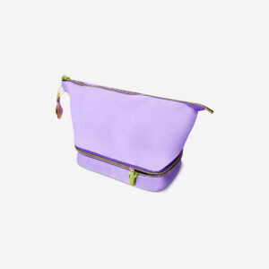 Purple toiletry bag