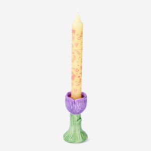 Purple tulip candle holder - Image 2