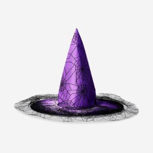 Purple witch's hat - For adults - Image 1