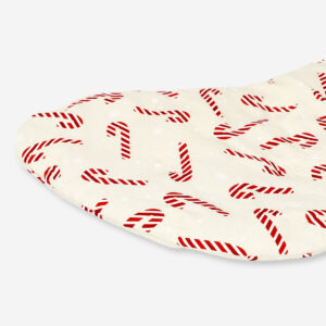 Quilted Christmas stocking with candy canes - Image 3