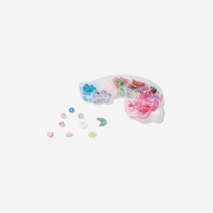 Rainbow bead set with string - Image 3