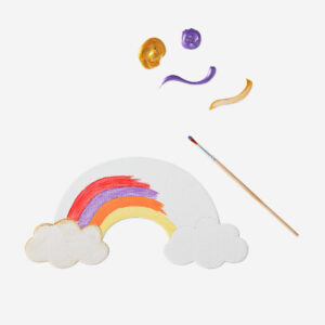 Rainbow canvases. 2 pcs - Image 1