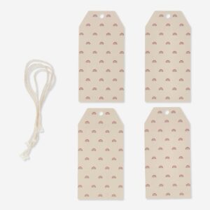 Rainbow gift tags. 4 pcs - Image 1