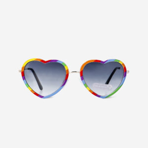 Rainbow heart sunglasses - Image 2