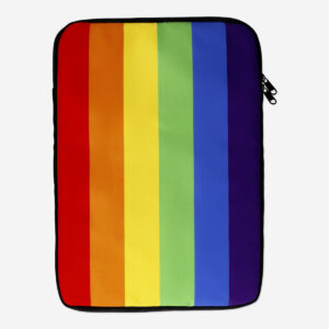 Rainbow laptop sleeve. 15-inch - Image 1
