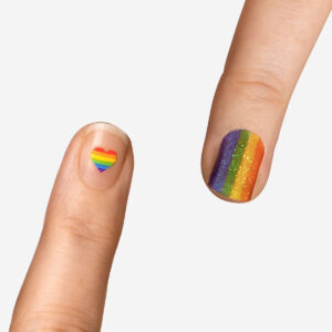 Rainbow nail decorations - Image 2
