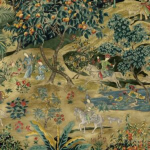 Ramayana Velvet / Emerald / Sand BP10832.2