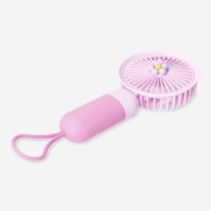 Rechargeable pink fan - Image 2