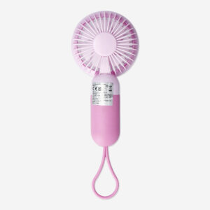 Rechargeable pink fan - Image 3
