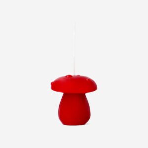 Red mushroom candle - Image 1