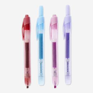Retractable highlighters. 4 pcs - Image 2