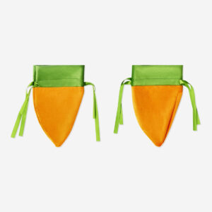 Reusable carrot shaped gift bags - 2 pcs - Image 1